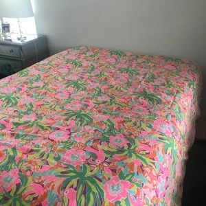Lilly Pulitzer Queen Sized Duvet Cover